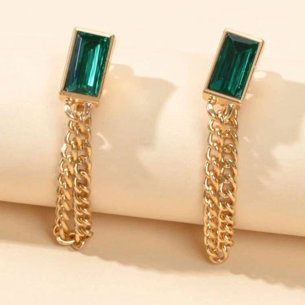 Chain Decor Earrings